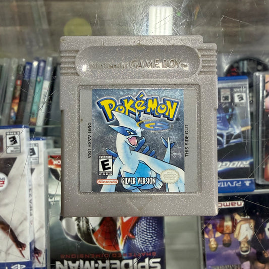 Pokémon Silver Gameboy Color Authentic New Battery