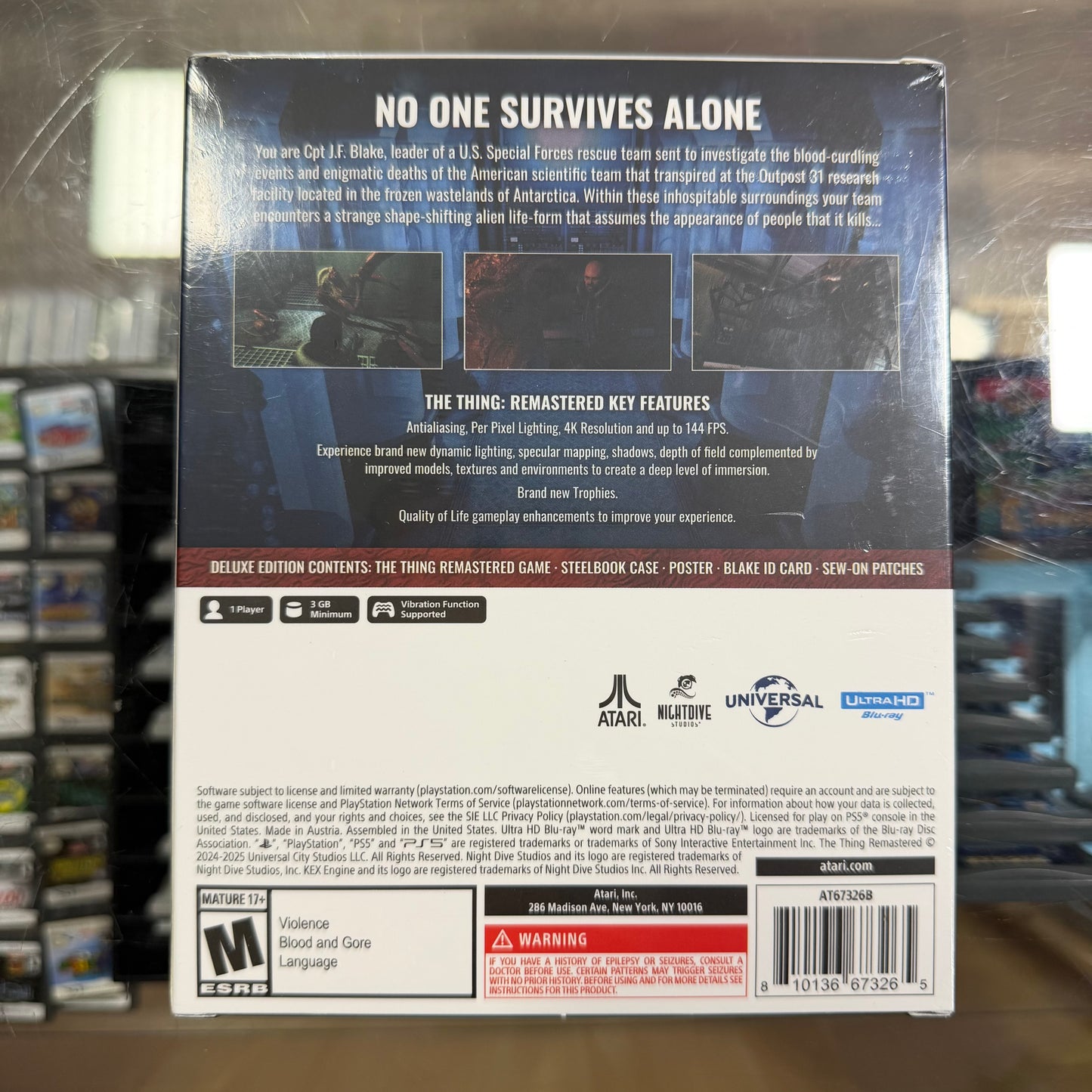 Sealed The Thing: Remastered [Deluxe Edition] Playstation 5