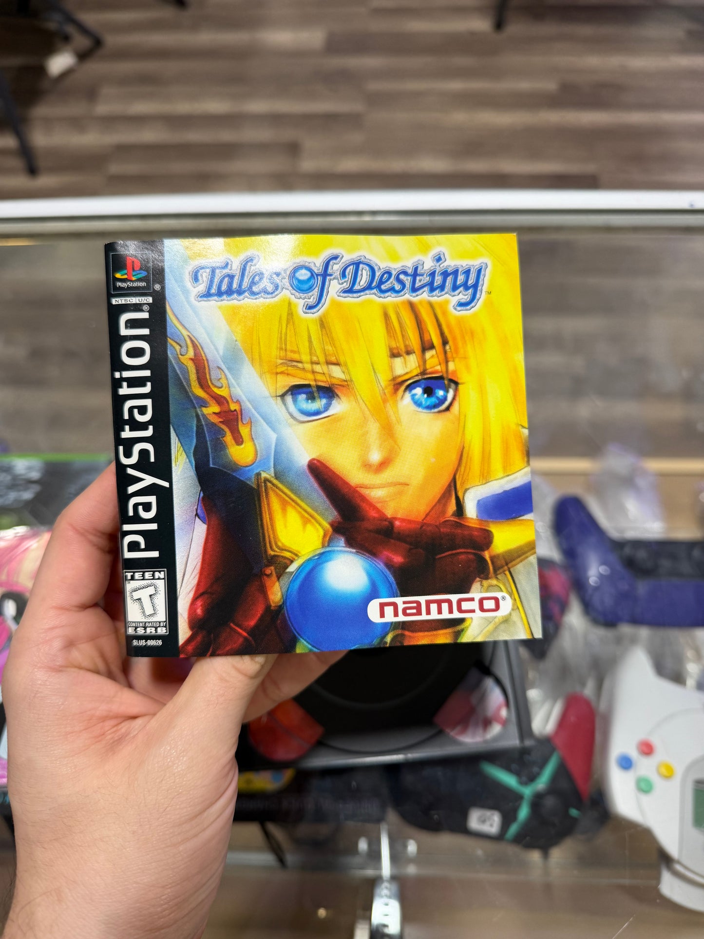 Tales of Destiny PlayStation 1 with Registration