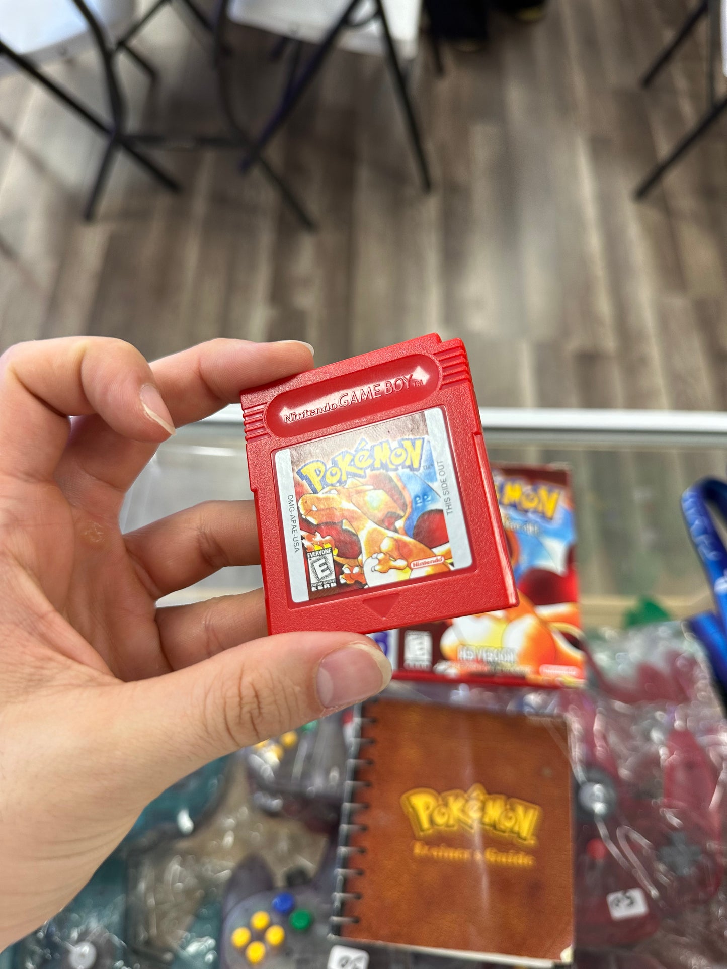 Pokémon Red CIB Gameboy First Print Excellent Label