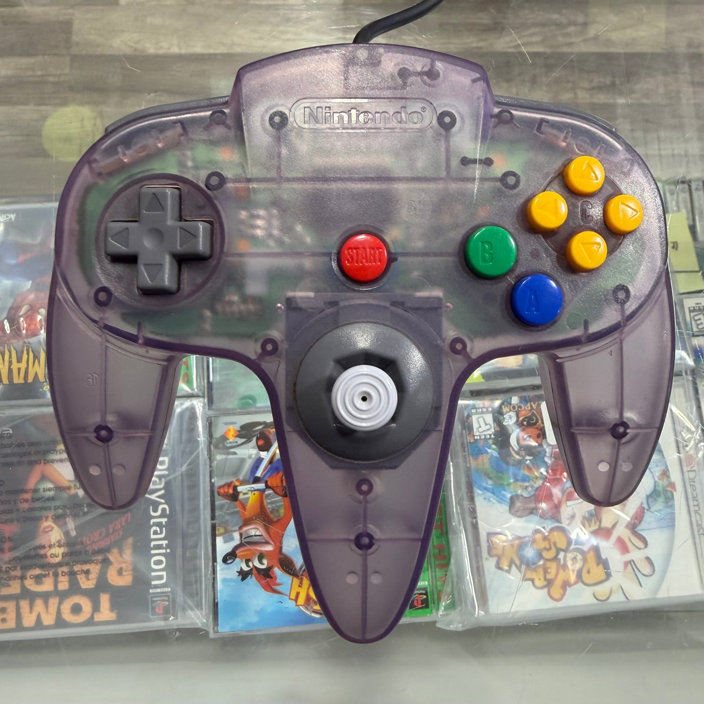 Atomic Purple Controller Nintendo 64