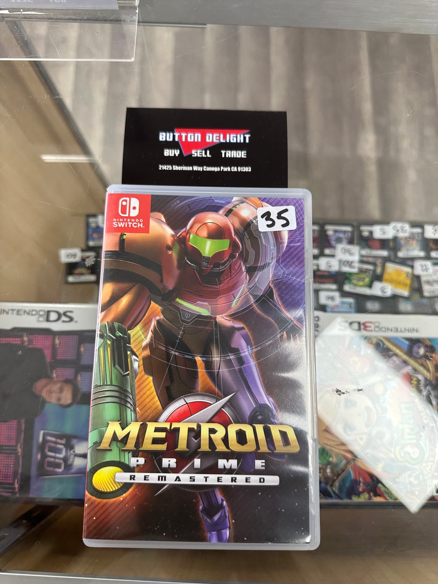 Metroid Prime Remastered Nintendo Switch New