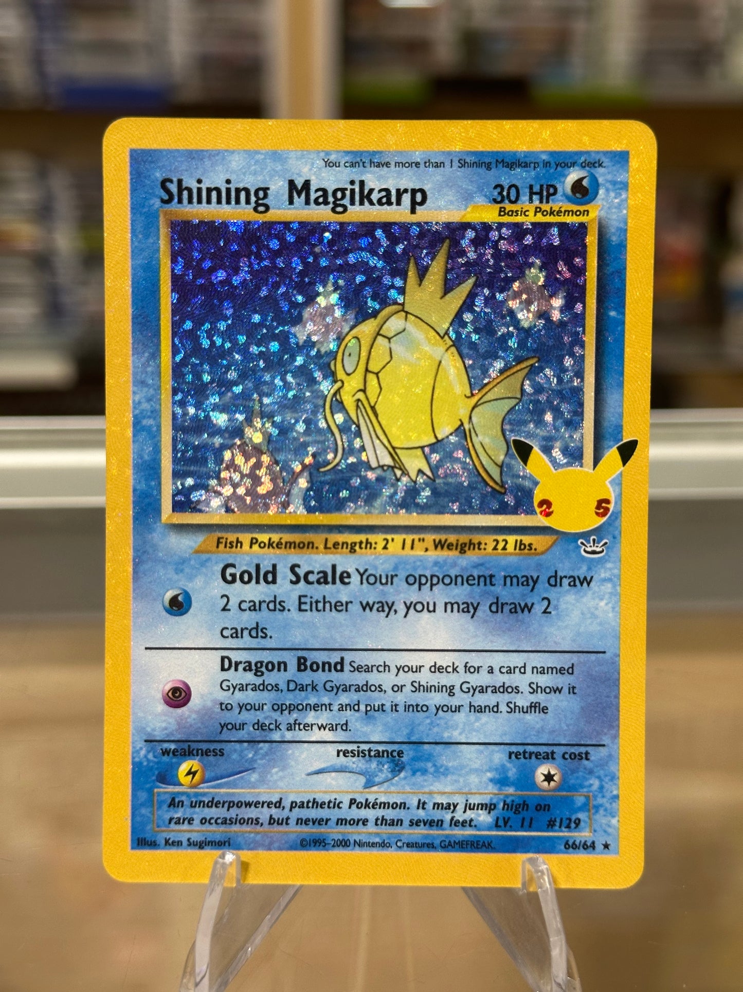 Shining Magikarp - Celebrations: Classic Collection NM