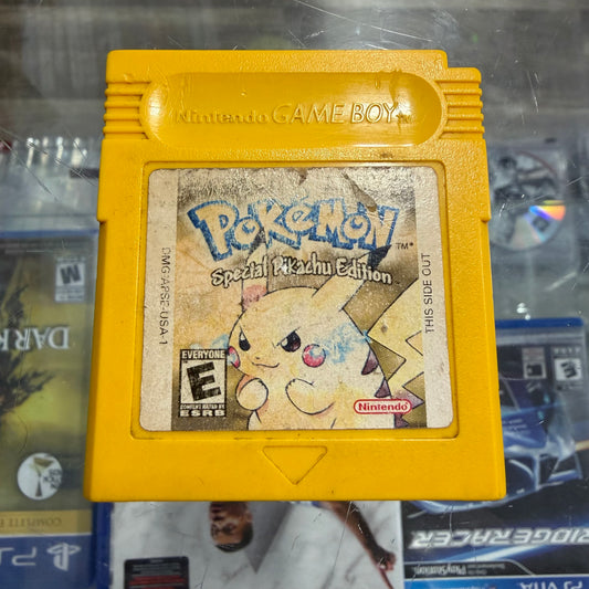 Pokémon Yellow Gameboy Color Authentic New Battery