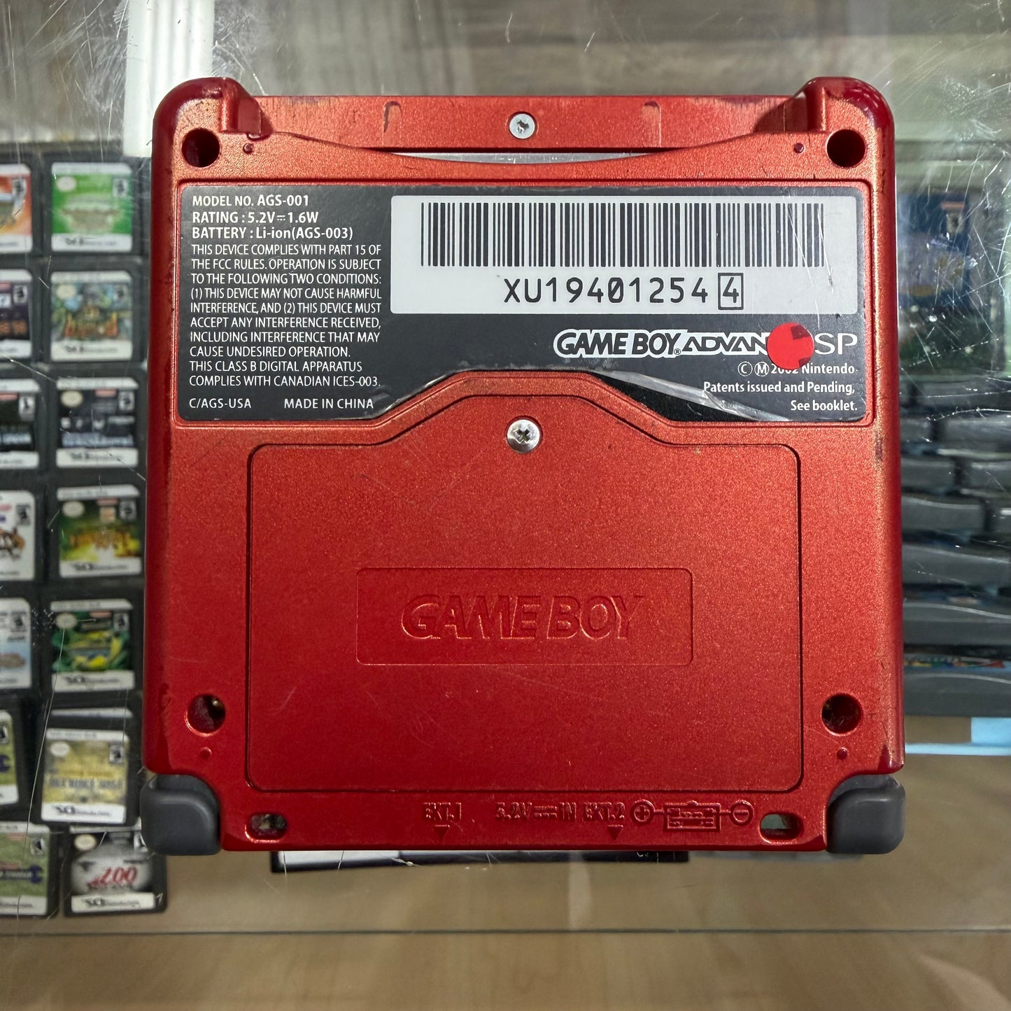 Red Gameboy Advance SP GameBoy Advance