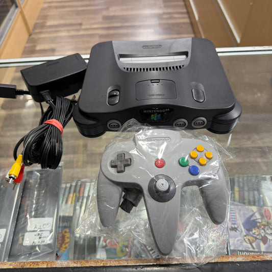 Nintendo 64 System Nintendo 64 (video power cable controller included)