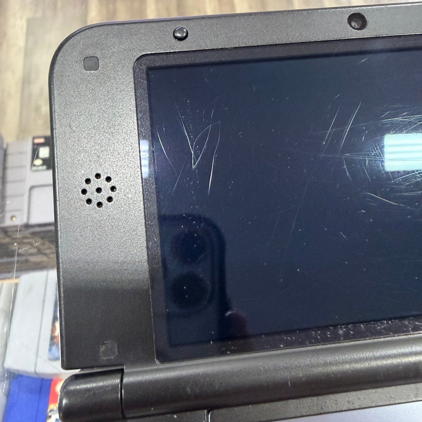 Black Nintendo 3DS XL Handheld System With Charger (Region Free)(JAPANESE TO US)