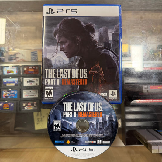 The Last Of Us Part II Remastered Playstation 5
