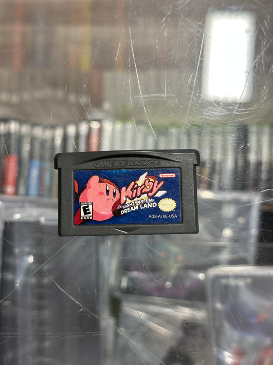 Kirby Nightmare In Dream Land Nintendo Gameboy Advance
