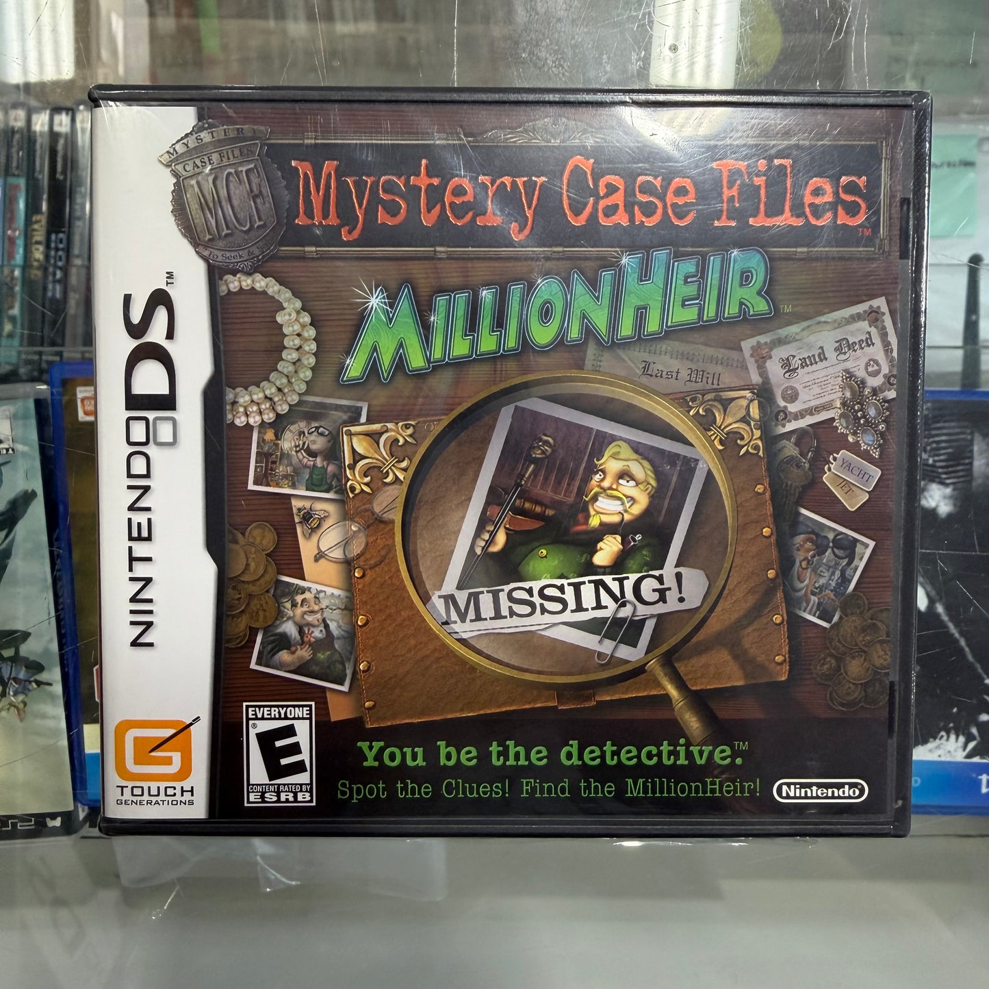 Mystery Case Files MillionHeir Nintendo DS Sealed