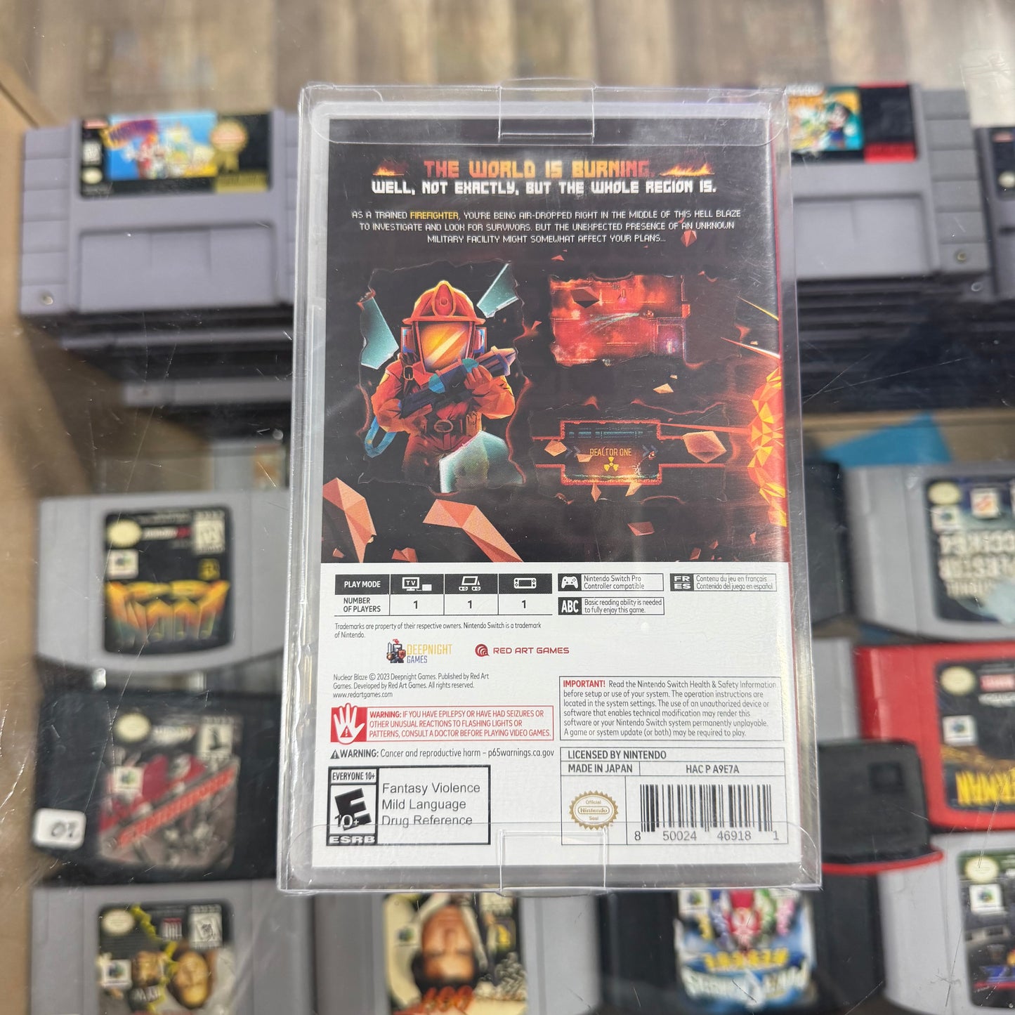 Nuclear Blaze Nintendo Switch Sealed