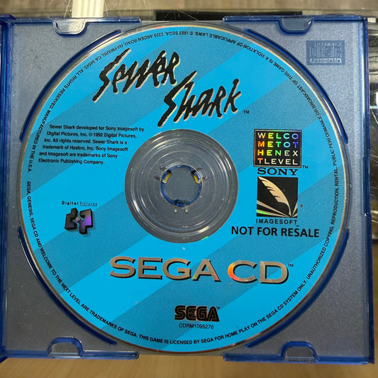 Sewer Shark Sega CD