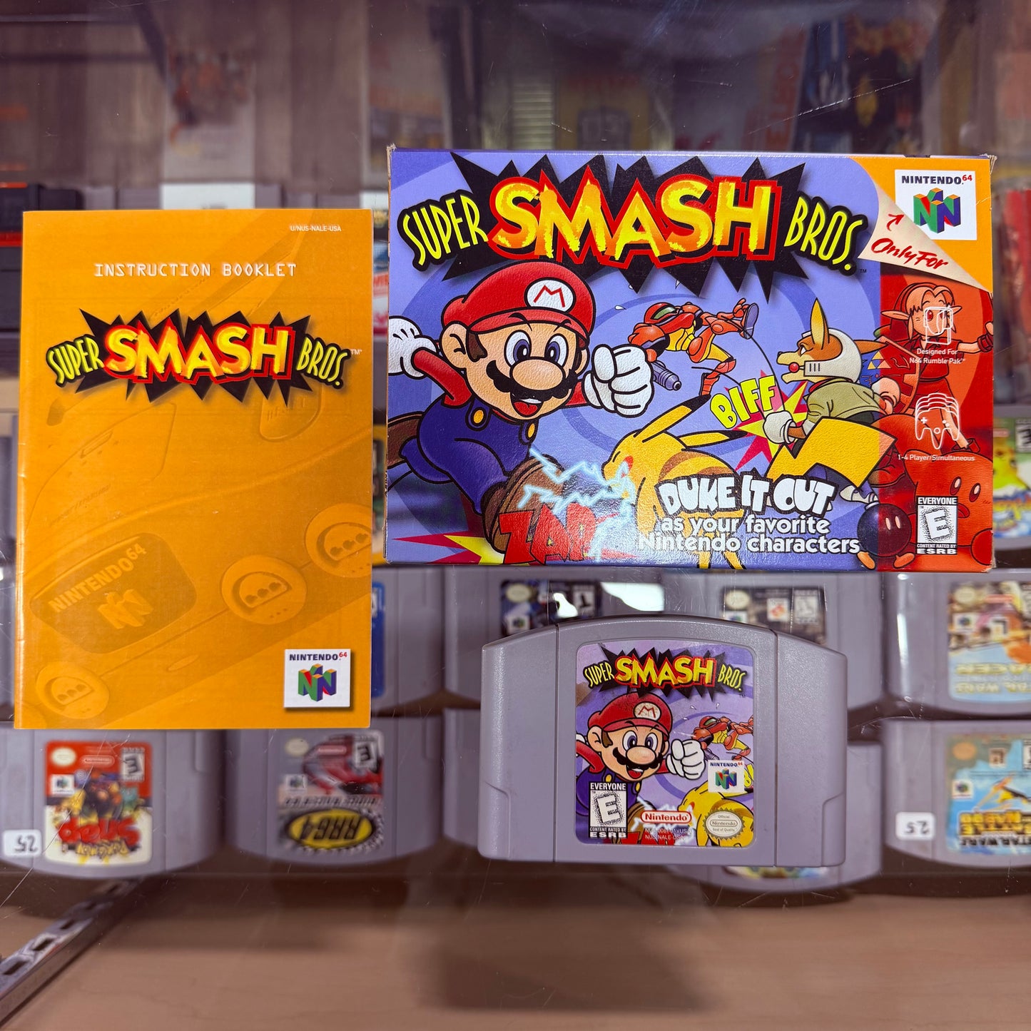 Super Smash Bros. Nintendo 64 CIB