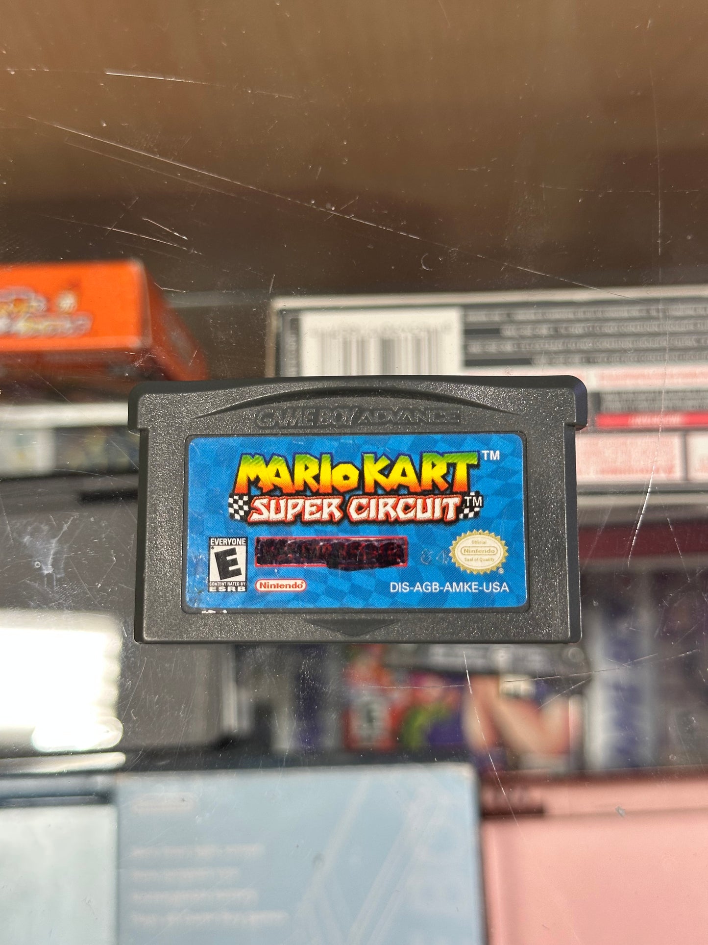 Mario Kart Super Circuit Nintendo Gameboy Advance