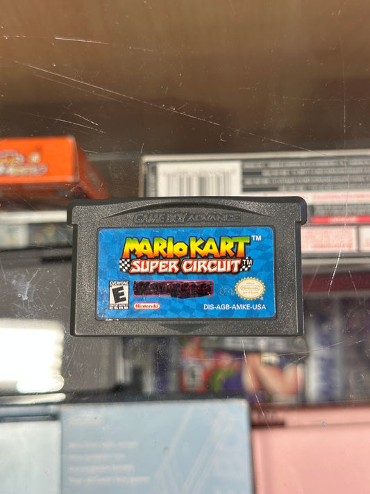 Mario Kart Super Circuit Nintendo Gameboy Advance
