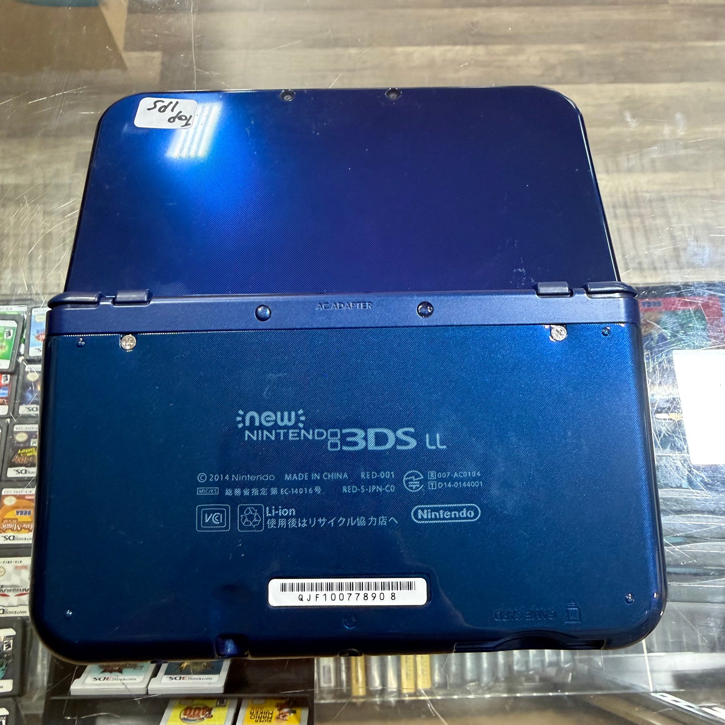 New Nintendo 3DS LL Metallic Blue JP Nintendo 3DS (US Region) (Top IPS)