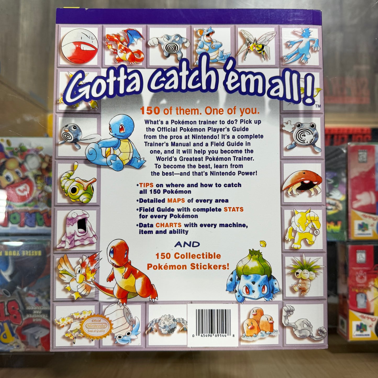 Pokémon Official Players Guide (with Stickers) (Clean)