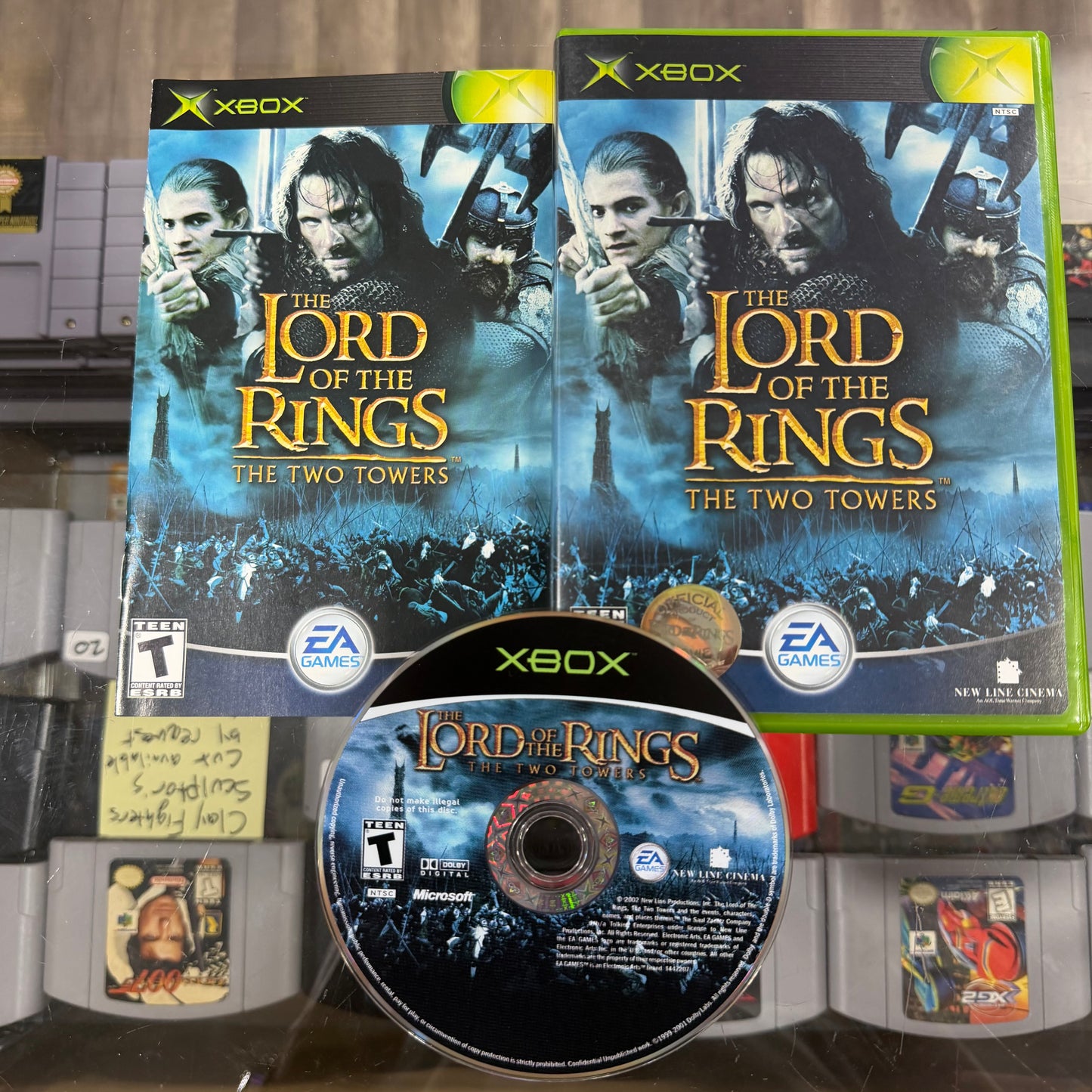 Lord of the Rings Two Towers Xbox CIB