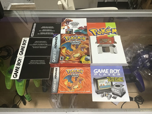 Pokémon FireRed (Authentic) CIB Nintendo Gameboy Advance