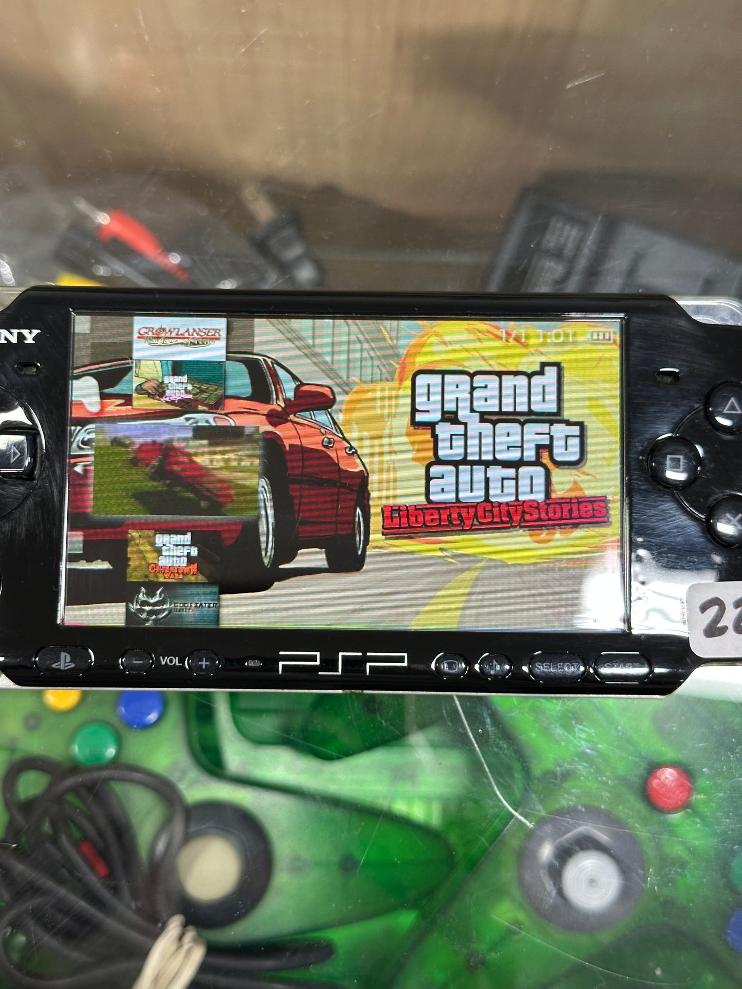 PSP 3000 with Charger - Digital Games Included