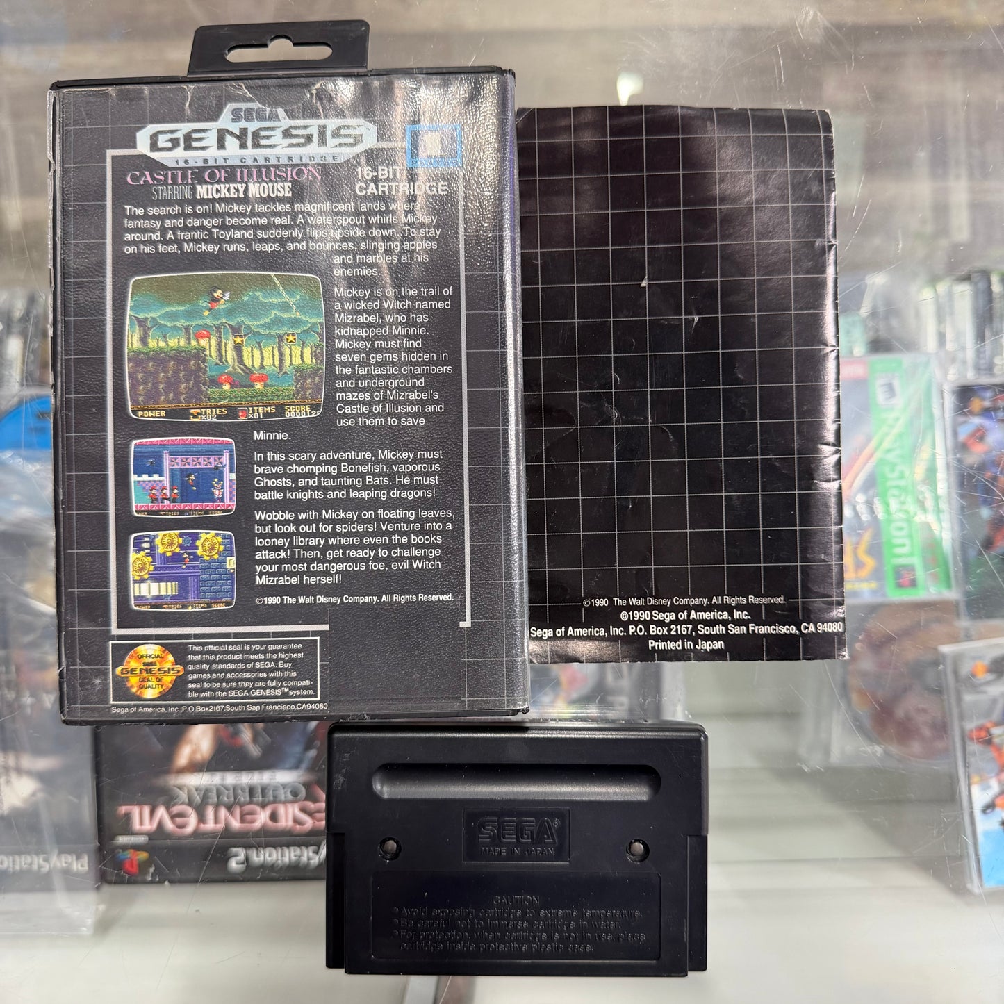 Castle Of Illusion Sega Genesis