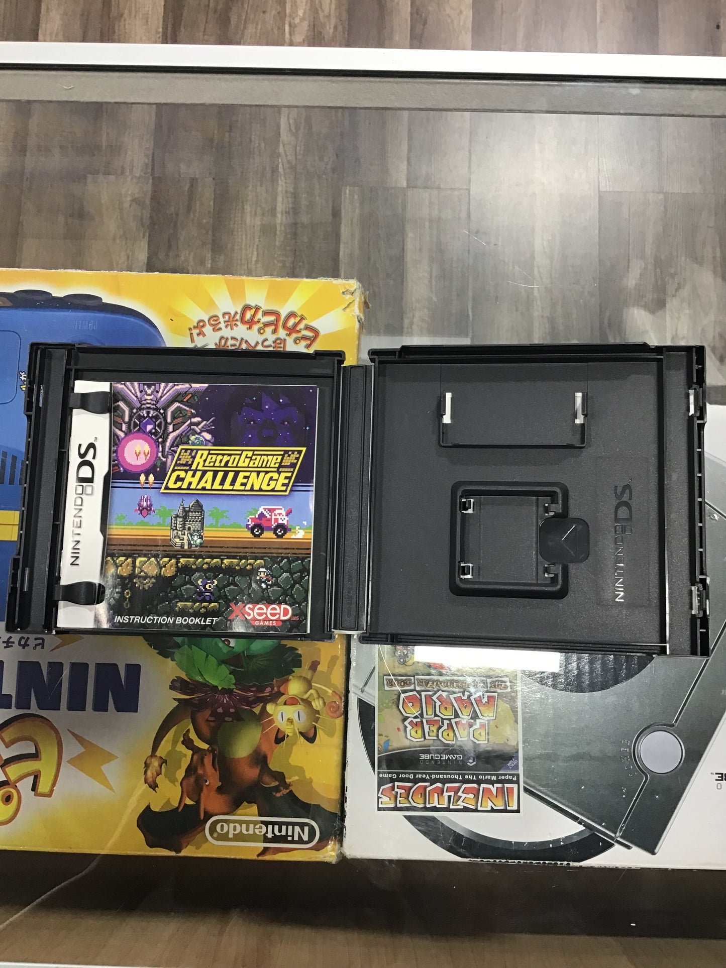Retro Game Challenge Nintendo DS Case and Manual ONLY