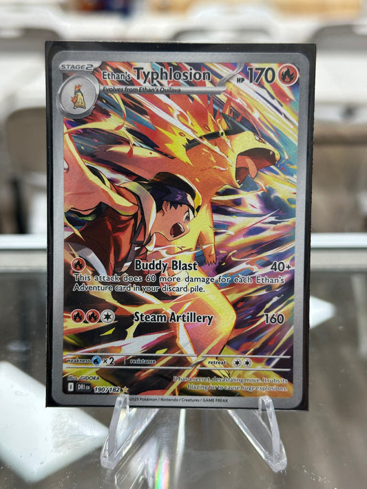 Ethan's Typhlosion - 190/182 - SV10: Destined Rivals (DRI) NM