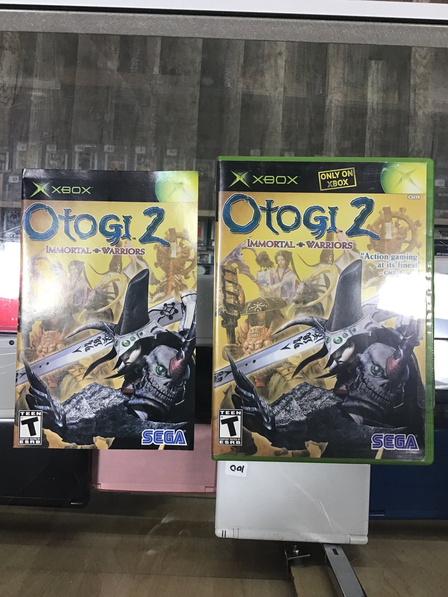 Otogi 2 Immortal Warriors Original Xbox Case and Manual ONLY