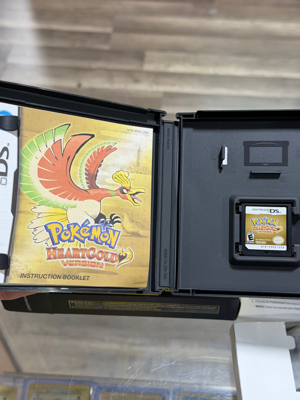 Pokemon HeartGold Version [Pokewalker] Nintendo DS Excellent Condition