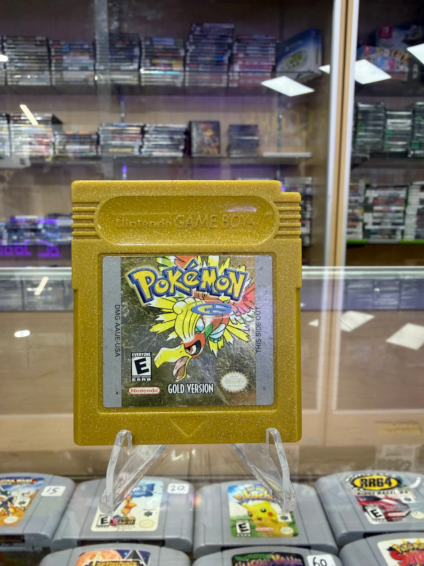 Pokémon Gold (Authentic) Nintendo Gameboy Color (3)
