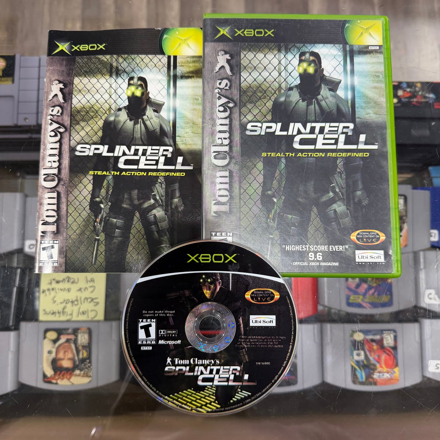 Splinter Cell Xbox CIB