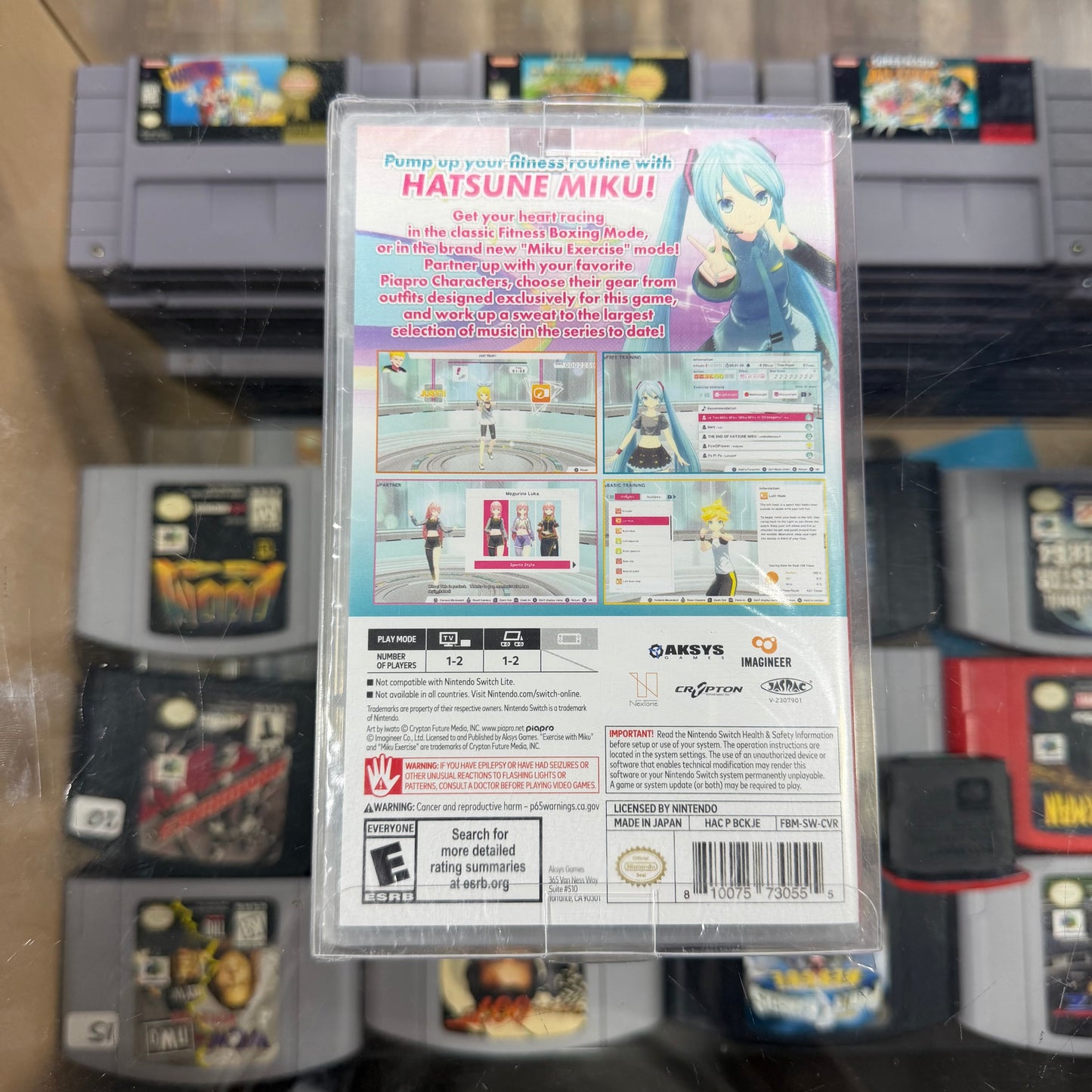 Fitness Boxing Feat. Hatsune Miku Nintendo Switch Sealed