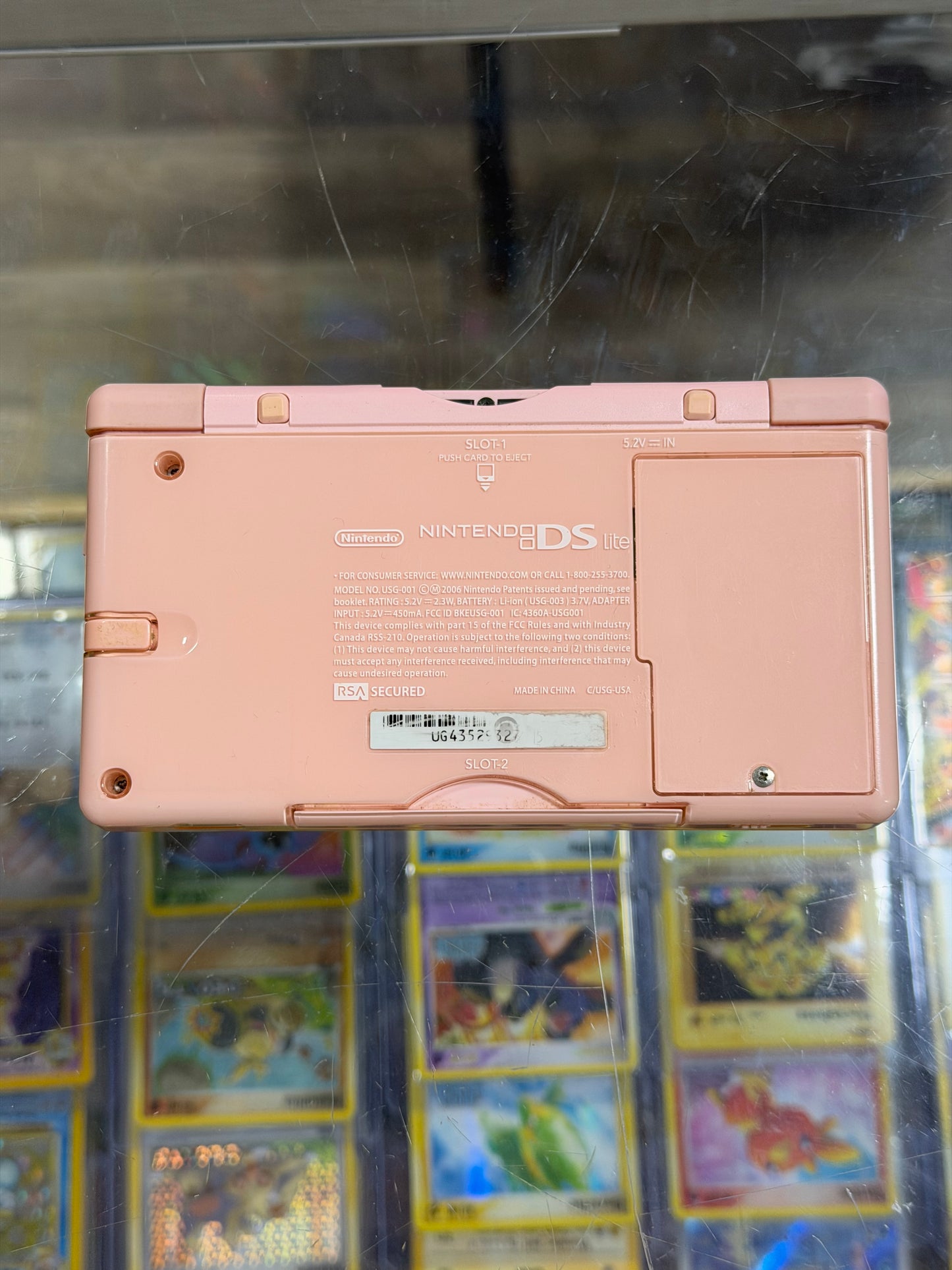 Pink Nintendo DS Lite System (Charger and Stylus included)