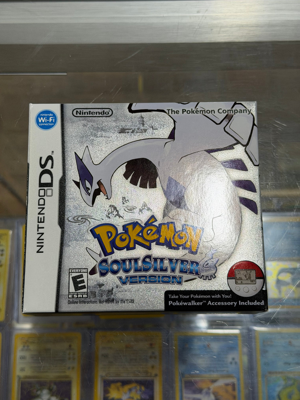 Pokemon SoulSilver Version [Pokewalker] Nintendo DS Excellent Condition