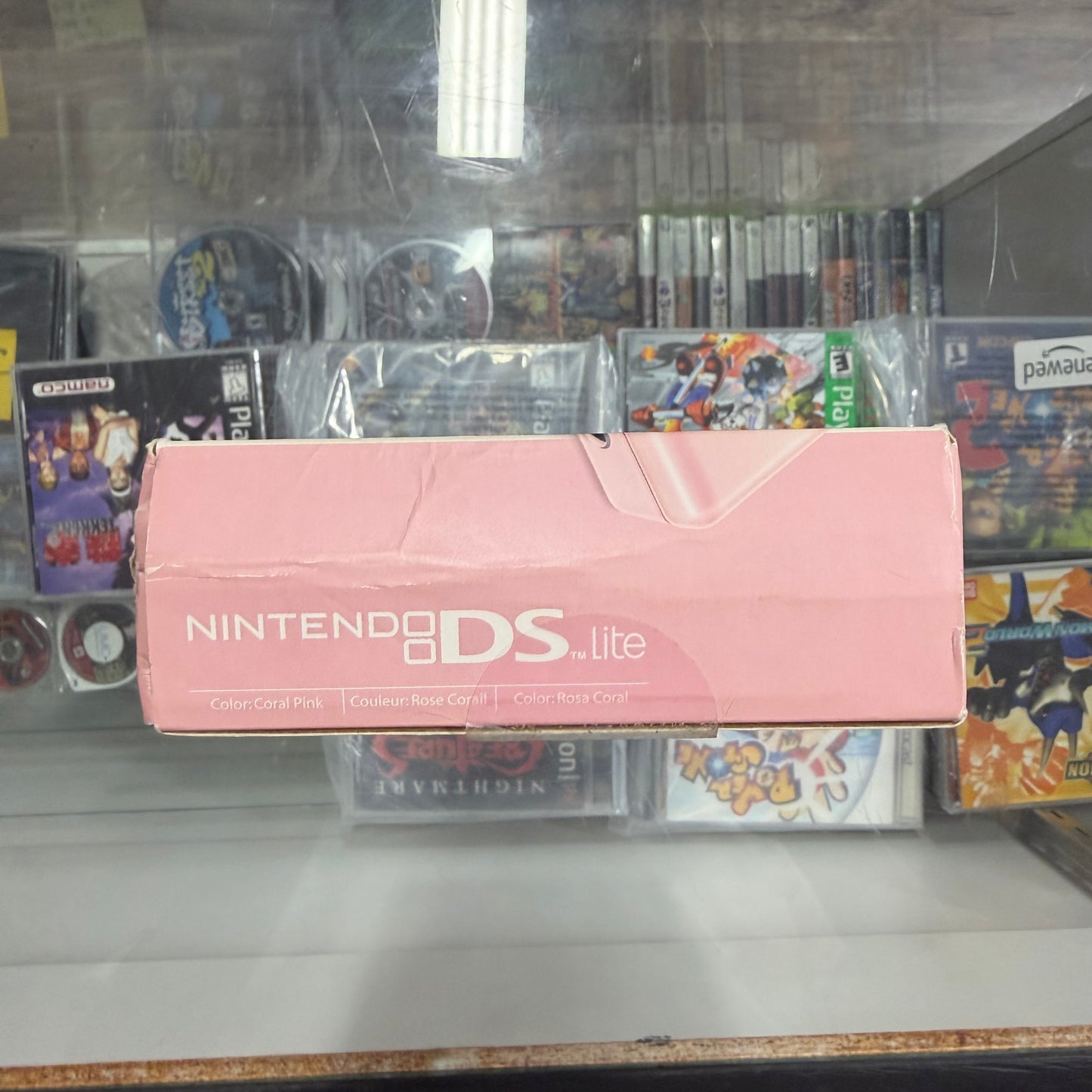 Coral Pink Nintendo DS Lite Nintendo DS (Charger included)