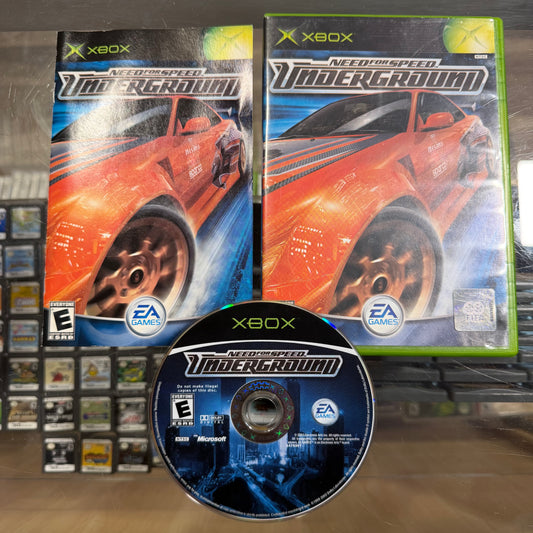 Need For Speed Underground Xbox