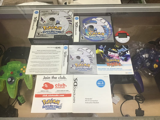 Pokemon SoulSilver Version [Pokewalker] [Big Box] (Authentic) Nintendo DS
