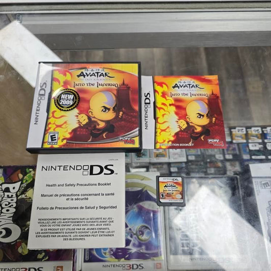 Avatar The Last Airbender Into The Inferno Nintendo DS CIB