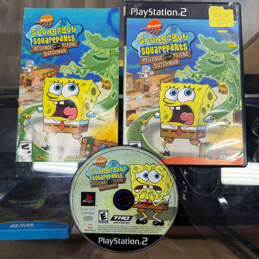 SpongeBob SquarePants Revenge Of The Flying Dutchman Playstation 2