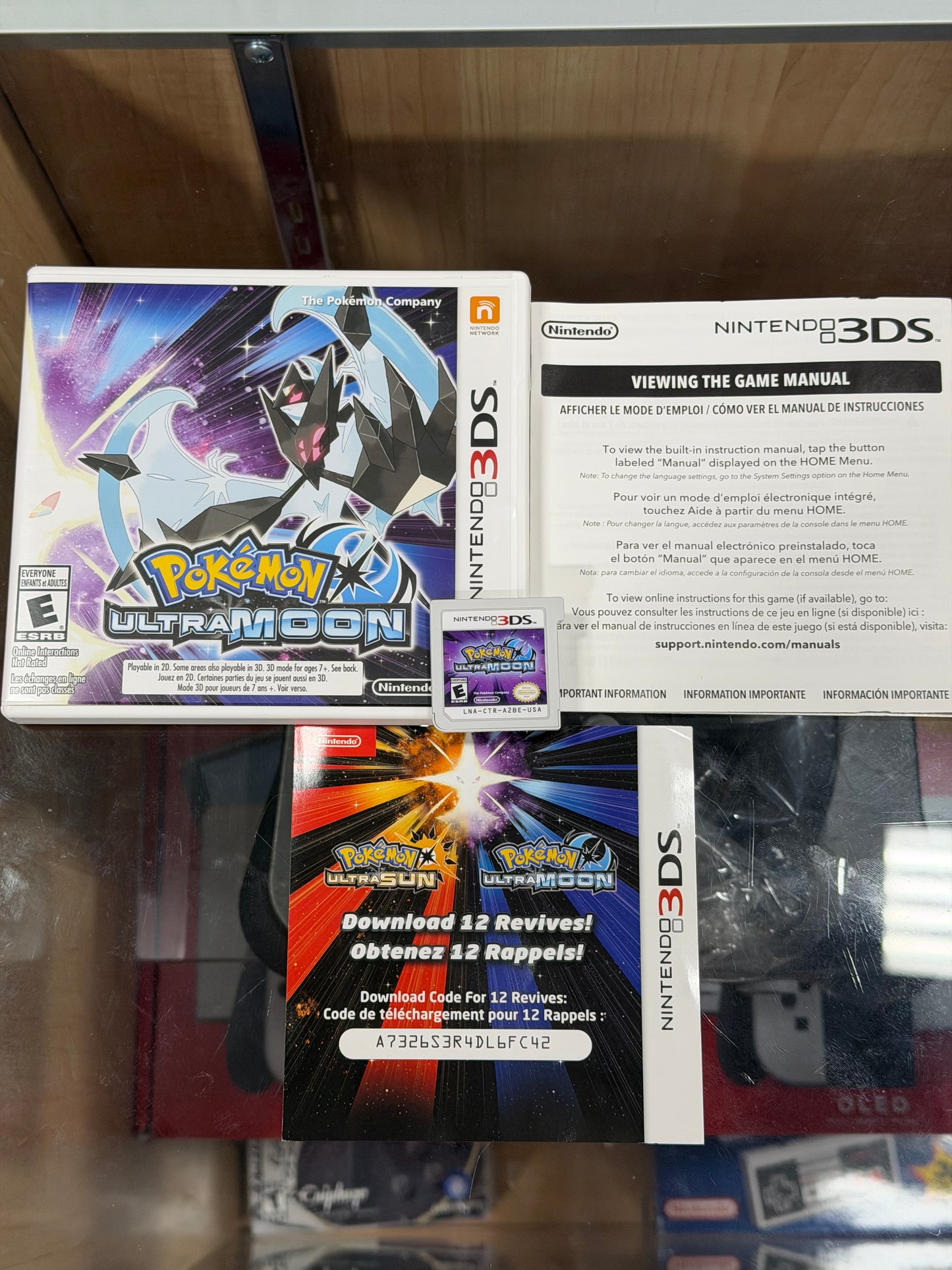 Pokemon Ultra Moon Nintendo 3DS CIB