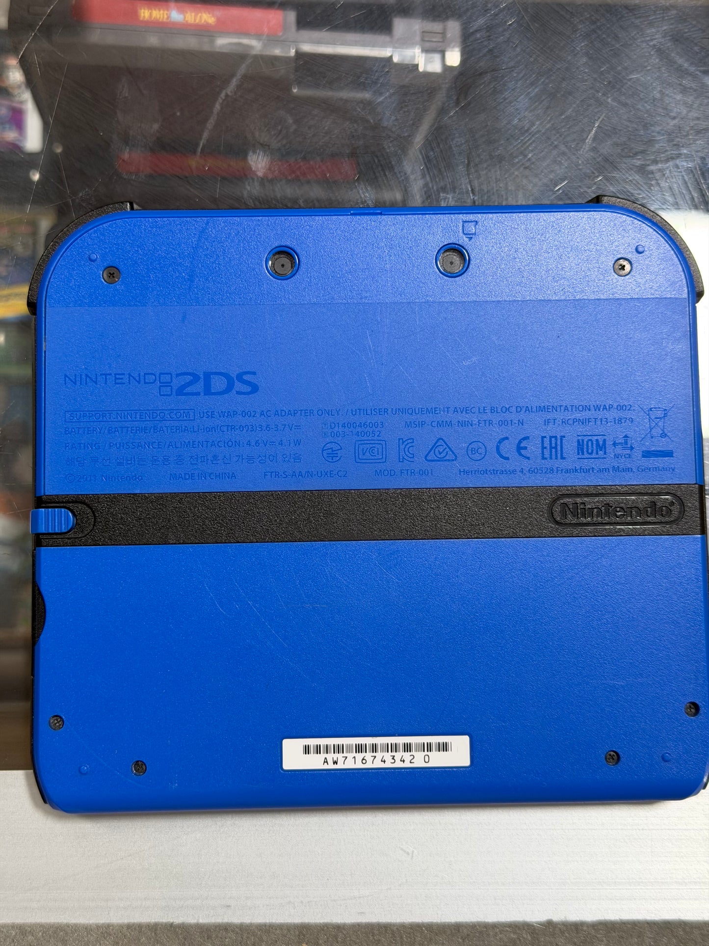 Nintendo 2DS Blue - with Digital Games and Charger