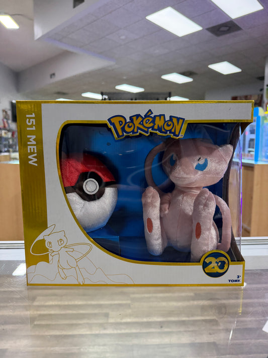 Tomy Pokemon 20th Anniversary mew  Plush #151 (Unused)