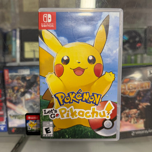 Pokemon Let's Go Pikachu Nintendo Switch