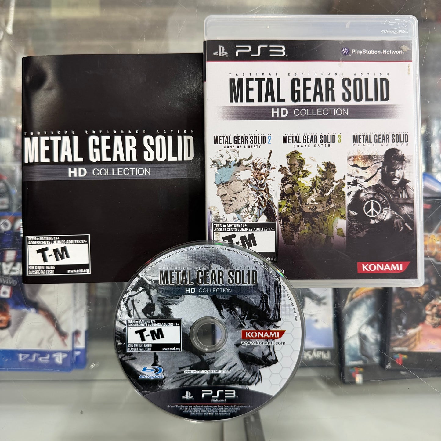 Metal Gear Solid HD Collection Playstation 3