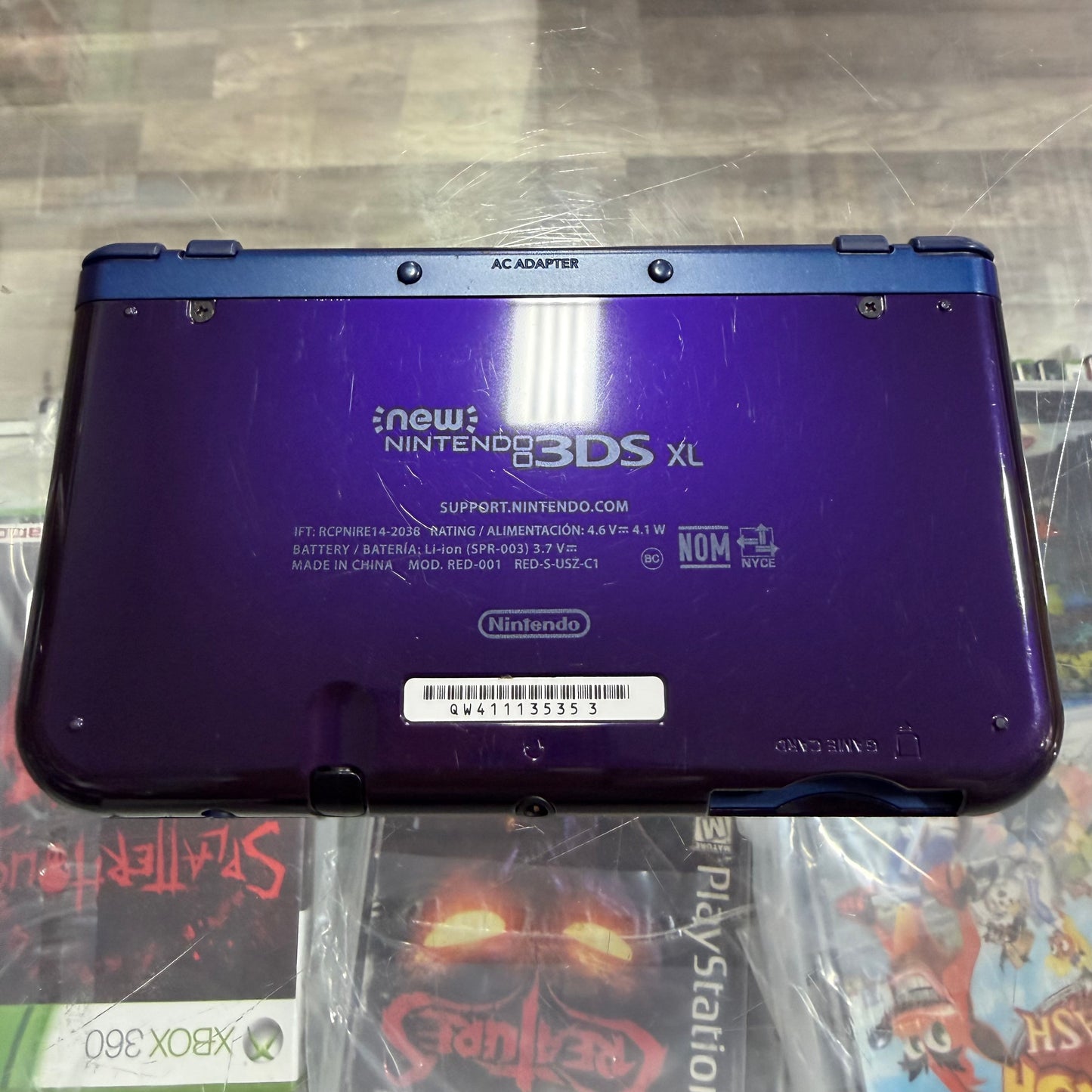 New Nintendo 3DS XL Galaxy Nintendo 3DS (3D Doesn’t Work)