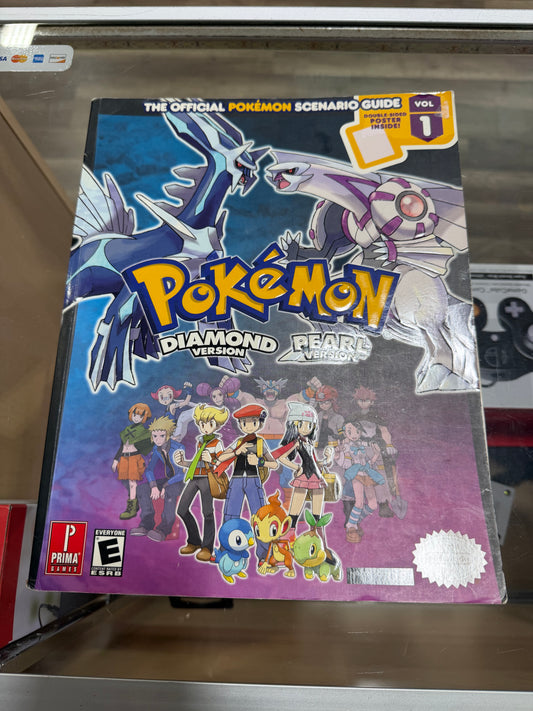 Pokemon Diamond and Pearl Vol. 1 Prima Official Game Guide No Poster