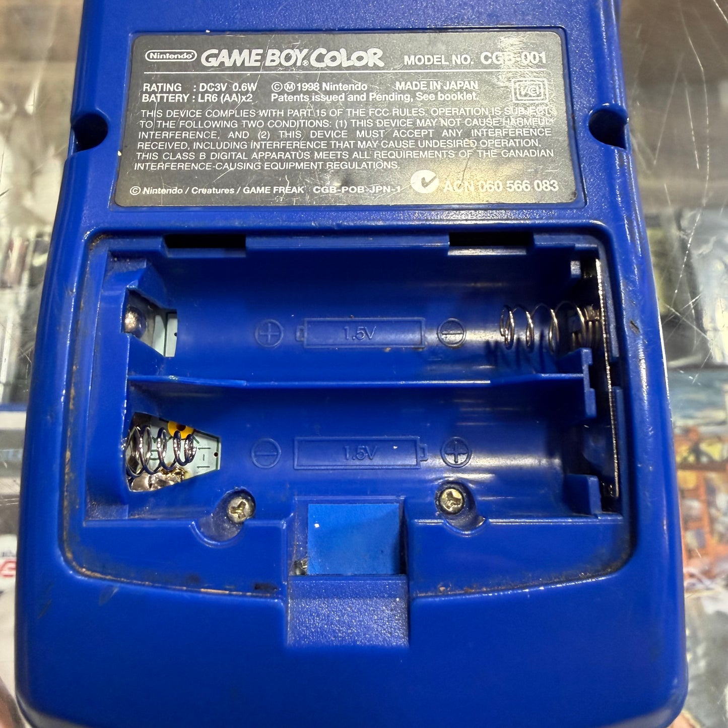 Pokemon Special Edition Gameboy Color System GameBoy Color (Rough Condition)