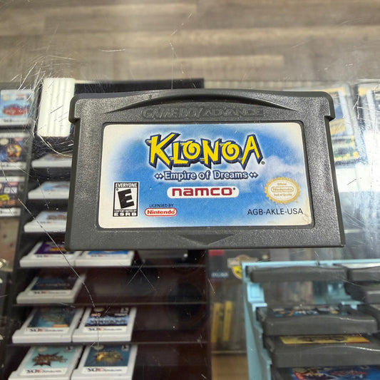 Klonoa Empire Of Dreams GameBoy Advance