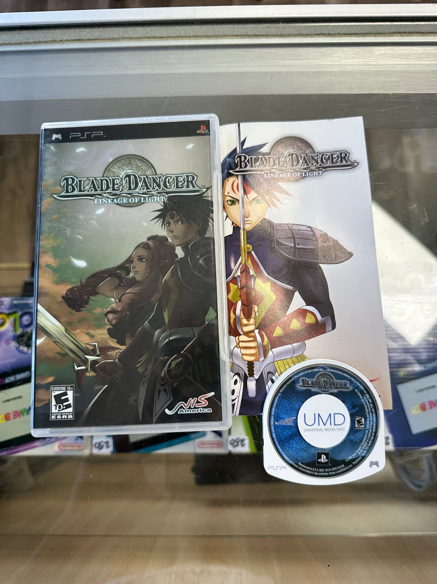 Blade Dancer Lineage of Light PSP CIB