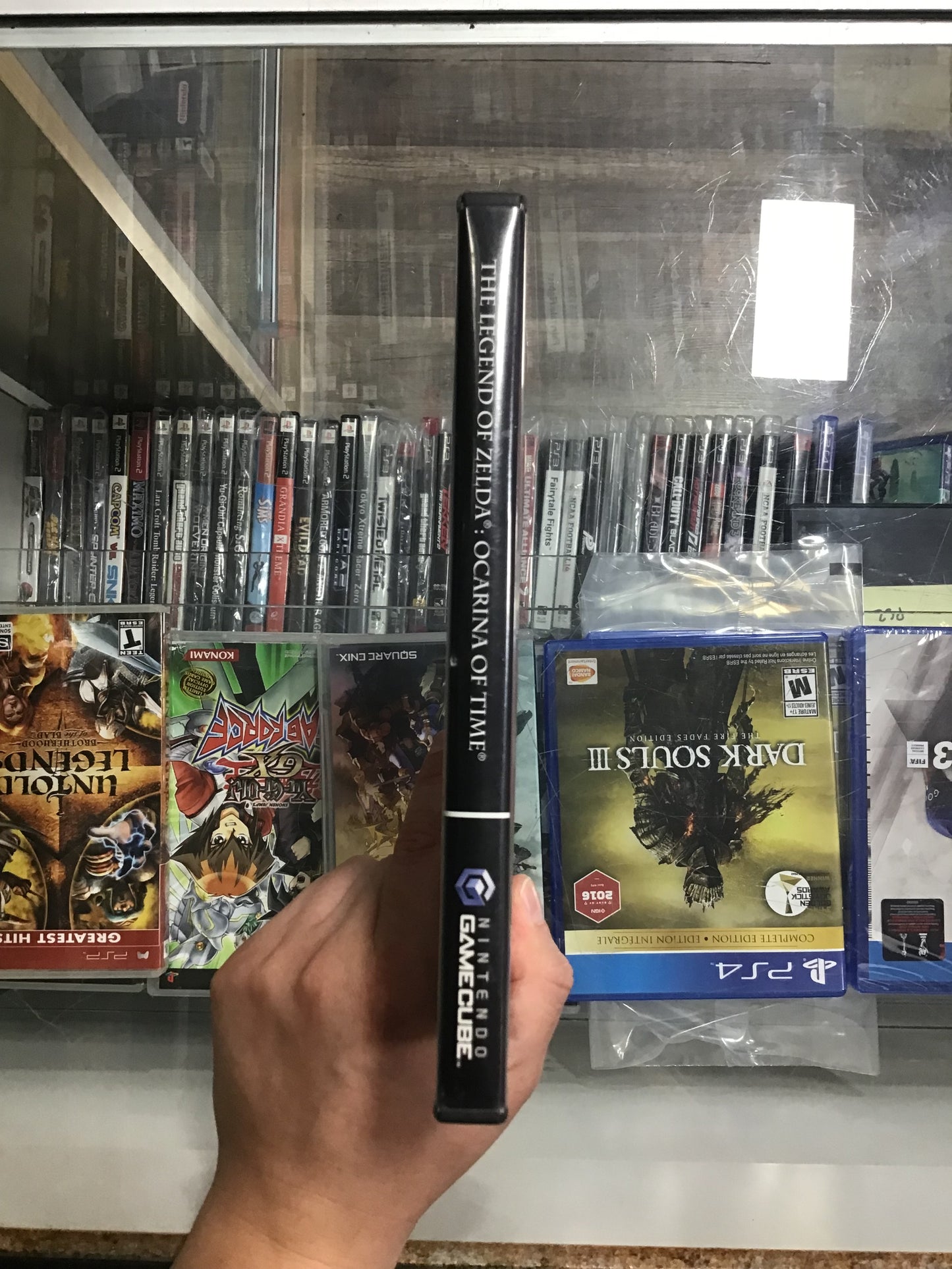 The Legend of Zelda Ocarina of Time Nintendo GameCube Case ONLY